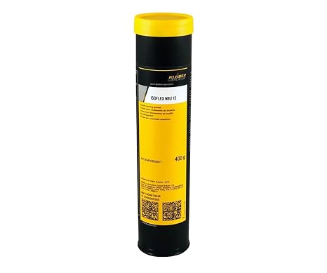 Kluber ISOFLEX NBU 15 - Hochgeschwindigkeitsfett 0.88 pounds Korrosion verhindern Industrielle Getriebe Hochgeschwindigkeitslager Spindellager Textilmaschinen Extreme Druckanwendungen