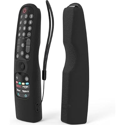 Silicone MR22GN Magic Remote LG Cover Compatible with LG MR21GAMR23GN MR24GN OLED Smart TV Remote,Shockproof Protective Cover for 2021-2024 LG MR23GN Remote Cover with Loop LG Remote Cover