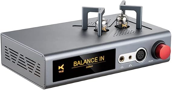 XDUOO TA-22 DAC&Tube Balance Headphone Amplifier ES9038Q2M*2 USB DSD256 32Bit/384kHz HD Bluetooth DAC Amp