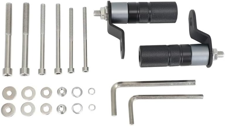 Motorcycle Pedal Rod Components Motorcycle Footrest Pedals for Super 73 S1 S2 ZX RX Rear Passenger Foot Pedal Auminium Motorbike Parts