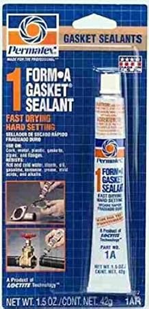 Permatex 80007 1.5 Oz Hardening Form-A-Gasket #1 Sealant