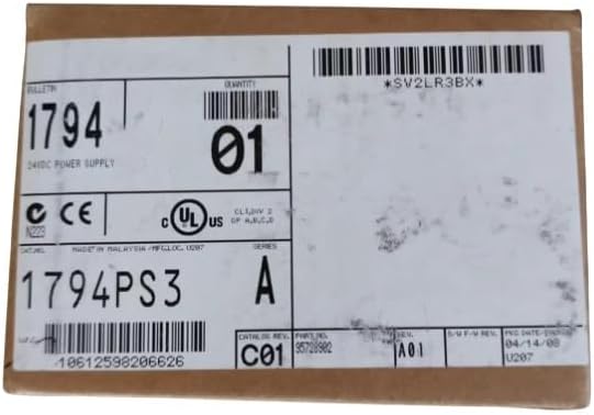 1 Pcs New 1794-PS3 Power Supply Module 24V-DC 1794-PS3 in Box