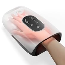 CILI FSA Eligible Hand Massager with Heat and Compression, Large Hand Massager for Finger, Palm, Wrist Pain Relief, Arthritis & Carpal Tunnel, Masajeador de Mano, Mothers Day Gifts