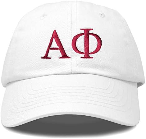 DALIX Alpha Phi Sorority Hat Womens Greek Letters Embroidered Baseball Cap