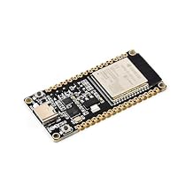 Waveshare ESP32-C6 Microcontroller, WiFi 6 Development Board, 160MHz Single-core Processor, ESP32-C6-WROOM-1-NX Series Module, Supports USB and UART Development,16MB Flash