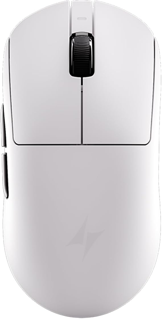 ATK Dragonfly A9 serisi kablosuz oyun faresi, hafif 53-57 g, PAW3950 Ultra / PAW3395 sensör, 42000 DPI'ya kadar, 8K yoklama, buz hissi kaplama, üç modlu bağlantı (A9, beyaz)