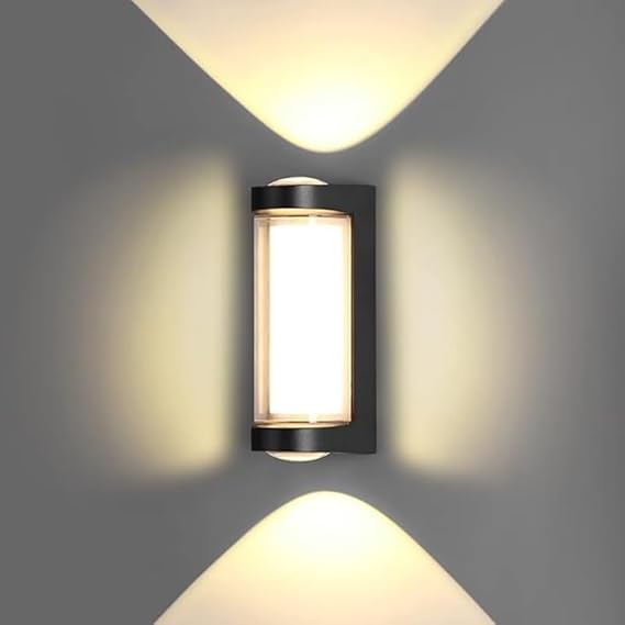 Ucuz Geldi Dekoratif 3 Yönlü Led Aydınlatma 9w 3200K Gün Işığı İç ve Dış Mekan Cata Lara Led Aplik Duvar Lambası [Enerji Sınıfı A]