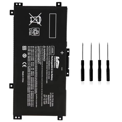 LK03XL Replacement Battery for HP Envy x360 15m-cn0012dx15m-cn0011dx Convertible Laptop, 3-Cell 52.5WH Li-ion Battery Compatible with LK03XLLK03, CEFCCRoHS Certified,