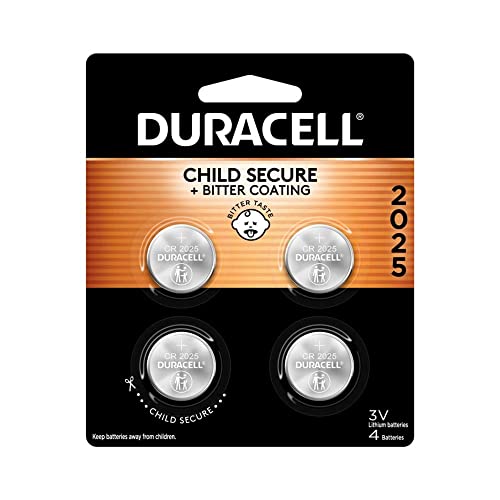 DURDL20254PK - Duracell Button Cell Lithium Battery 2025 4 pack