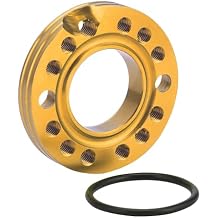 GOOFIT Gold 28mm Carburetor Spacer Adapater Intake Manifold Spinner Plate Replacement for 4-Stroke 50cc 70cc 90cc 125cc Sunl Taotao NST Roketa ATV Quad Pit Dirt Bike Go Kart
