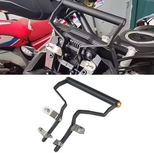 Fit for Tiger 900 GT/ 900 GT Pro/Rally Pro 2024 2025 Motorcycle 22MM Navigation Bracket Phone Holder GPS Navigation Mount Support Stand (Golden Bracket)