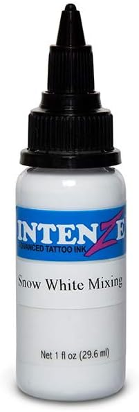Intenze Tattoo Ink - Snow White Mixing - 4oz Bottle