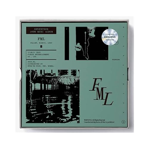 SEVENTEEN - FML, 10th Mini Album, Photobook Version (A Cover incl. Album + PreOrder Benefit)