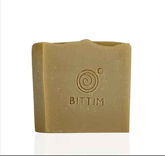 Bioterra Bıttım Sabunu Doğal El Yapımı - Saç Dökülmesine ve Kepeğe Karşı Etkili - Saç Güçlendirici ve Parlaklık Veren Bitkisel Sabun - Cilt Bakımı - Akne ve Sivilce Karşıtı