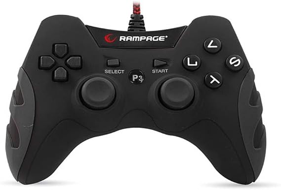 Rampage SG-R218 PS3/PC X INPUT Siyah USB 1.8m Joypad