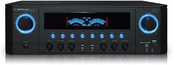 Technical Pro RX38UR Professional Receiver with USB & SD Card Inputs