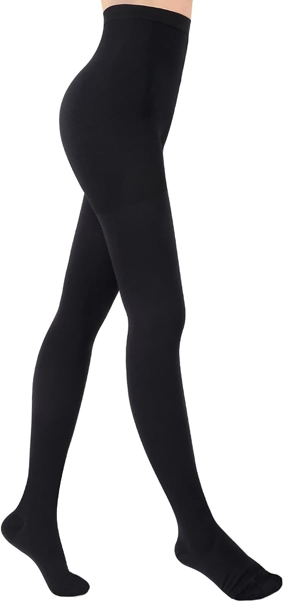 KTINNEAD 20-30mm HG Compression Pantyhose,Closed Toe Compression Leggings