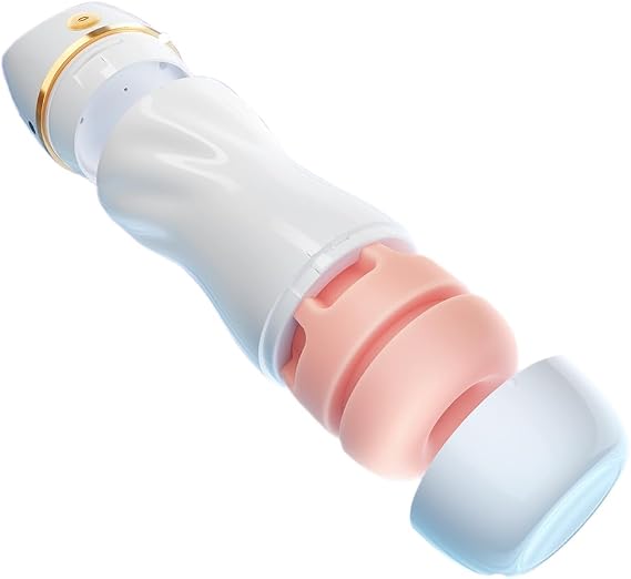 7.6 inch Special Silicone 2 in 1 Massager kit can Play Waterproof Anywhere You Like Suitable for Men's 2026 New Rechargeable Cordless Body Massager with 9 Modes Suitable for Men's Relaxation S2623