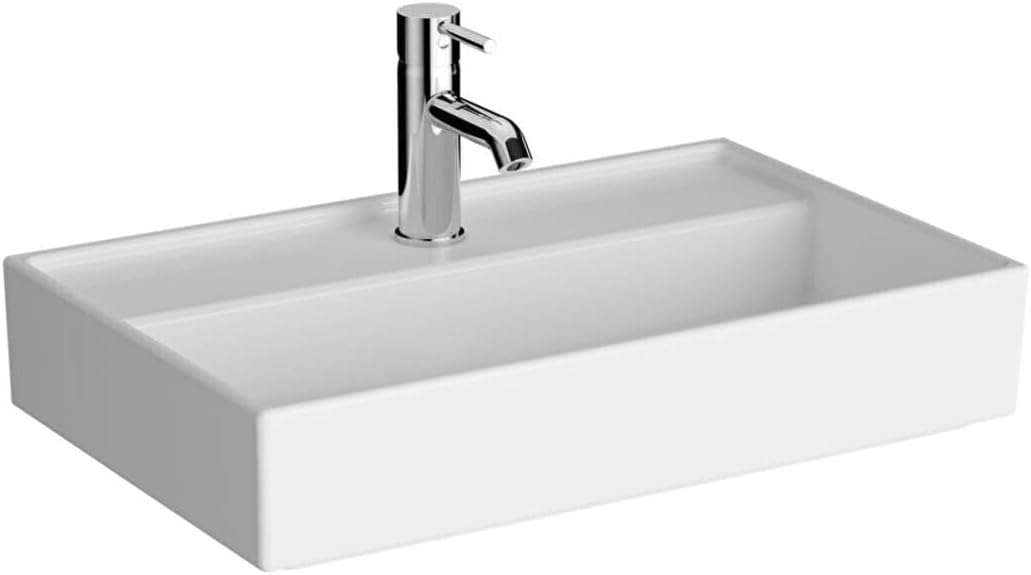 VitrA ArchiPlan 7401B003-0041 Narrow Sink, 60x38 cm, White
