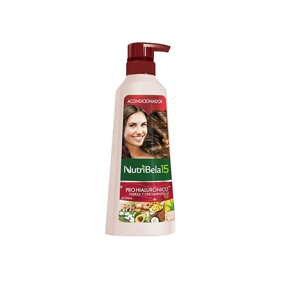 Conditioner Pro-Hyaluronic | Acondicionador ProHialuronico Fuerza y Crecimiento Nutribela15 Hialuronico Colombia (12.5oz - 370ml)
