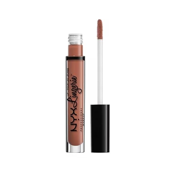 NYX PROFESSIONAL MAKEUP Lip Lingerie Matte Liquid Lipstick - Delicate Lust (Greige)
