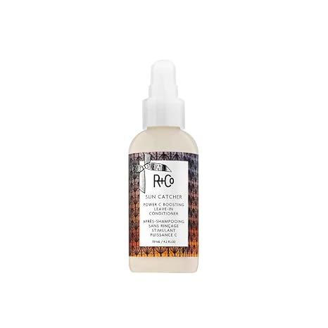 R+Co SUN CATCHER Vitamin C Leave-In Conditioner Hydrating & Detangling Hair Treatment, Adds Shine & Protects Hair, All Hair Types