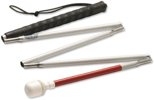 Ambutech Alum 5-Sec Folding Cane-Marsh Roller-60in