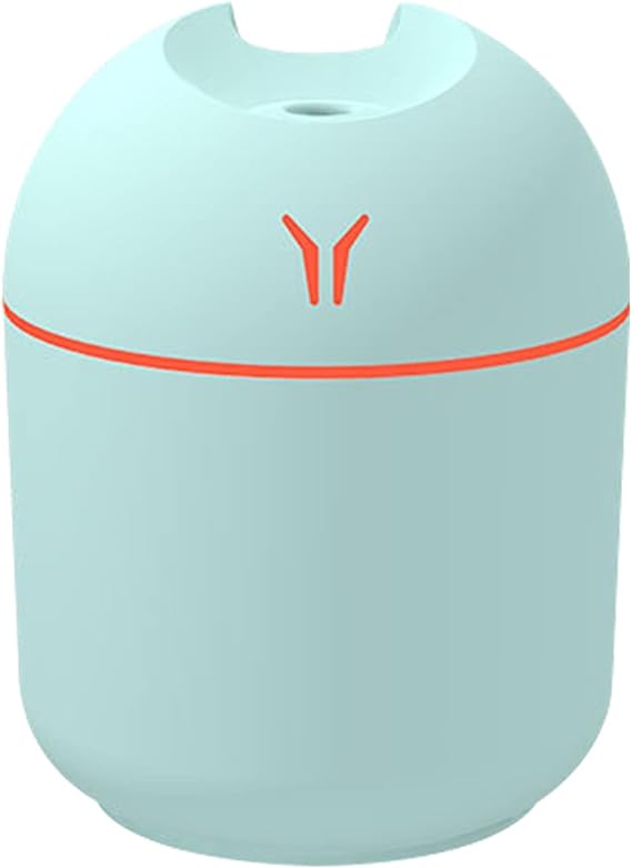 Humidifiers for Bedroom, 250ml Easy To Fill and Clean, Quiet Ultrasonic Small Humidifier with 2 Mist Modes and 7 Color Nightlight,auto Shut-Off Portable Humidifier for Nursery Plants Indoor Home