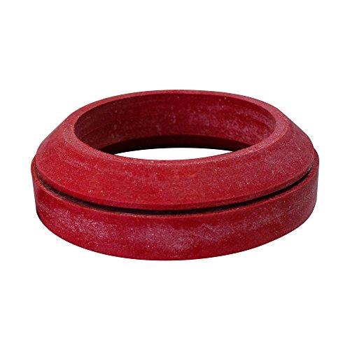 Korky 480BP Universal Toilet Tank To Bowl Gasket - Fits Most 3-Inch, 2-Piece Toilet Tanks - Made in USA , Red