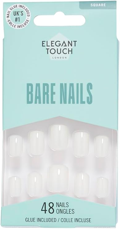 Elegant Touch Bare Nails Square