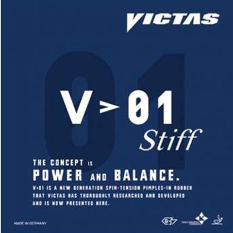 VICTAS V>01 Stiff - Offensive Table Tennis Rubber
