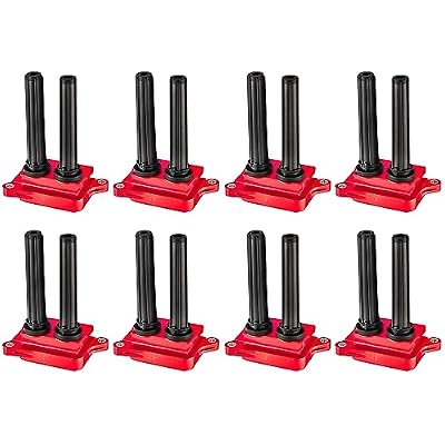 BDFHYK Ignition Coils Pack Compatible with Chrysler Aspen 300 Jeep Commander Grand Cherokee Dodge Challenger Charger Durango Magnum Ram 1500 2500 3500 V8 5.7L 6.1L 6.2L 6.4L Coil for UF504 Set of 8