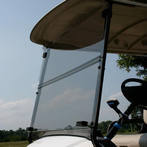 Yamaha Drive2 2017-Up Tinted Folding Golf Cart Windshield - US Made