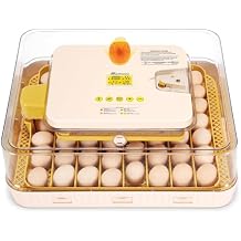 Sailnovo Incubators for Hatching Eggs 56 Egg Incubator with Auto Egg Turning and Auto Humidification, Temperature Control, Incubator for Chicken Duck Quail Eggs, Perfect for Lab School Farm
