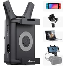 Accsoon CineView Nano Wireless Video Transmitter, 5G HDMI Camera Transmitter 1080p60 500ft Range 60ms Latency, Compatible with RS2/RS3/RS3 Pro/Switch/DSLR, Support iOS/Android 4 App Monitoring