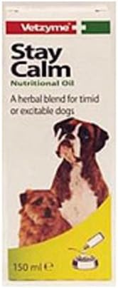Vetzyme Dog Stay Calm Nutritional Oil 150ml