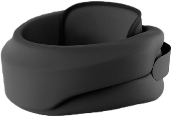 Heated Neck Brace Cervical Collar - Neck Support Brace with Heating Pad, Soft Foam Wraps Keep Vertebrae Stable and Aligned for Relief of Cervical Spine Pressure for Women & Men Black (S Size)