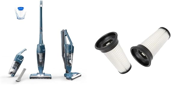 Vacmaster Portable 10.8V 2-in-1 Cordless Stick Lightweight Vacuum Cleaner 2 pcs HEPA Replacement Filter