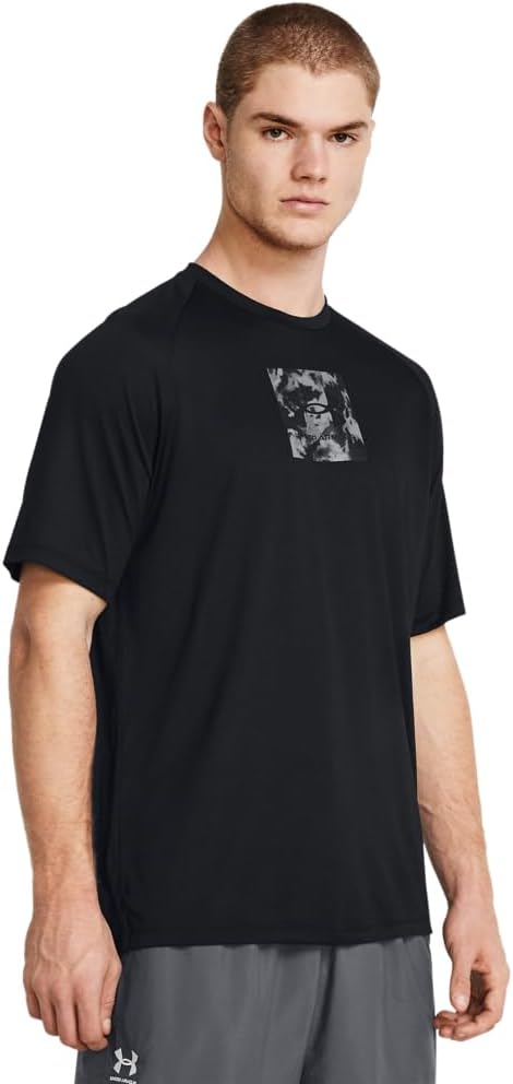 Under Armour Men's Tech Print Fill Short Sleevedisc