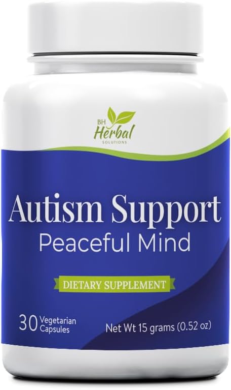 Peaceful Mind Support Herbal Formula for Calm & Emotional Balance 100% Natural and Herbal