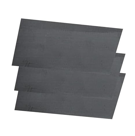 Graphite Sheet Foil Plate for Conductive Heat Dissipation - 100mm x 50mm x 1mm - 3pcs(T 1mm)