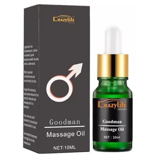 Natural Enhancement Formula, Good-Man Massage Oil, 10ml Essential Body Oil for Men
