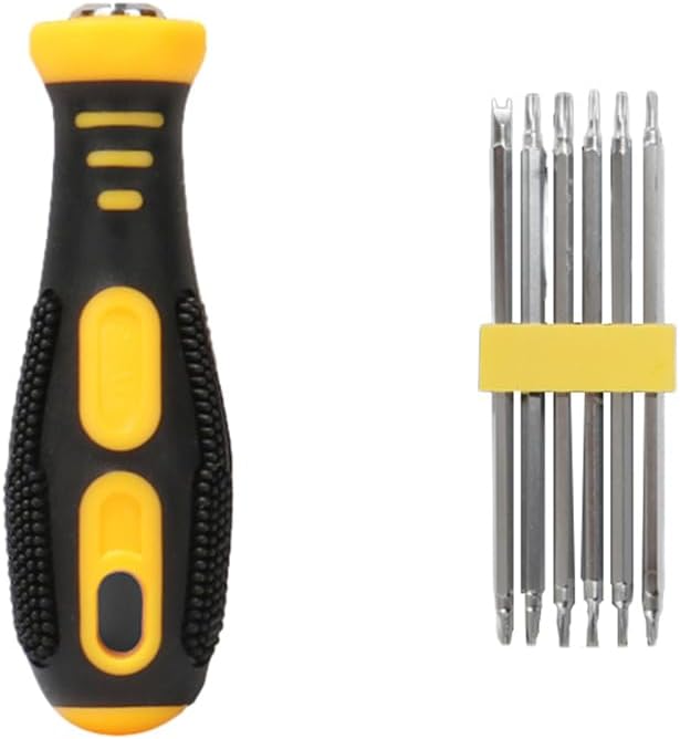 Multifunctional Screwdriver Set, 12 in 1 Screwdriver Bits, Plum blossom Y-type U-Shape Cell Phone Telecom Repair Tools