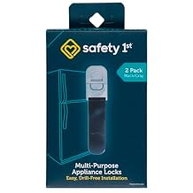 Safety 1st Multi-Purpose Plastic Appliance Lock Decor, 2-Count (Packaging May Vary)