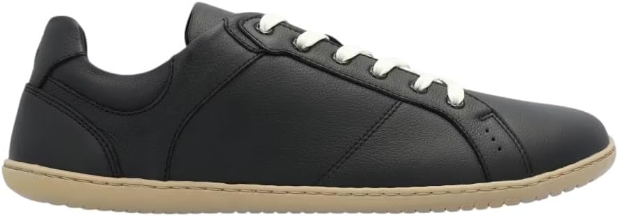 GROUNDIES Blaze Barefoot+ Sneakers for Men - Lightweight Barefoot Shoes for Men with Wide Toe Box, Flexible Zero Drop Outsole, Black