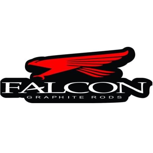 Large 24 Carpet Graphic Falcon Decal Stickers for BASS Fishing