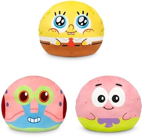 TeeTurtle Reversible Spongebob Bundle 6 Inch Plushie