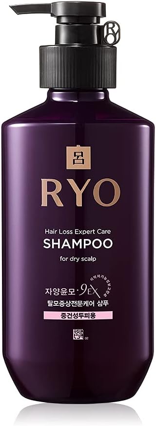 RYO Hair Loss Care Shampoo - Normal/Dry Scalp AD, 400 milliliters