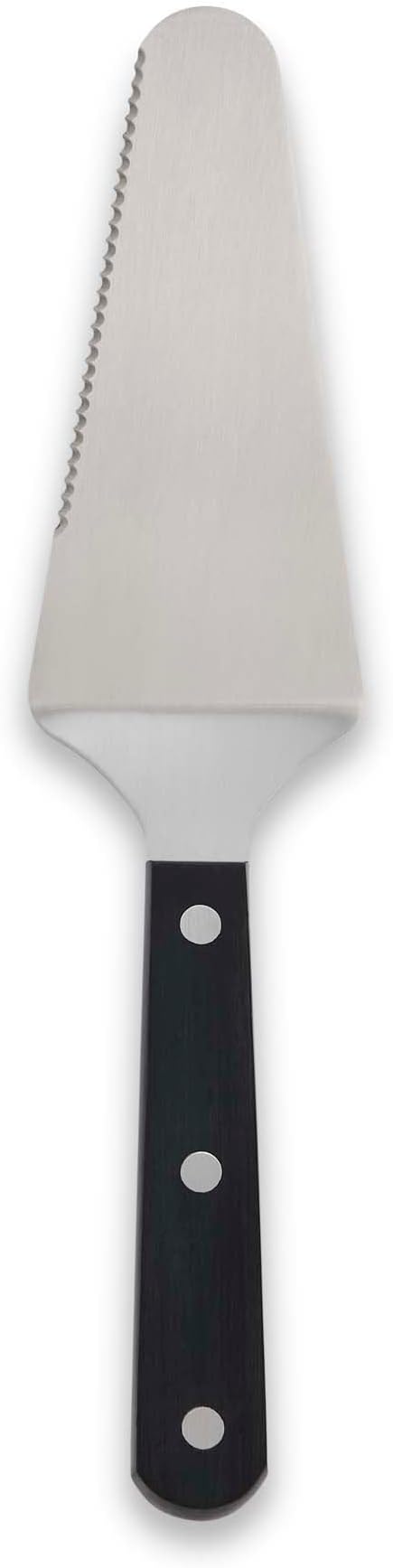 Cutlery-Pro Serrated Offset Pie Cutter and Server, Cat Cora Approved, Stainless Steel Blade with Triple-Riveted Handle