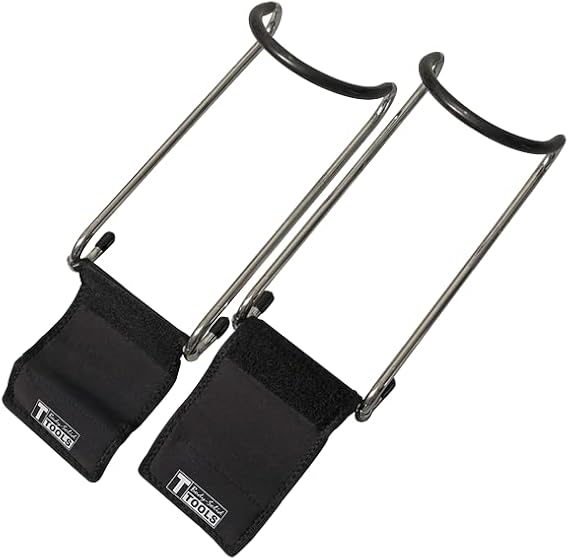 Body-Solid Tools Dumbbell Spotter Hooks - Perfect for Connecting and Hanging Dumbbells to Barbells
